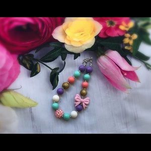 Chunky bead necklace